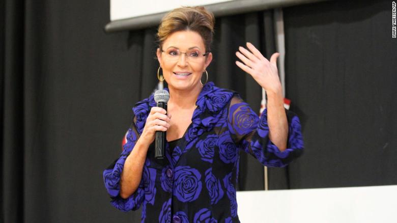 Sarah Palin's back on the ballot in Alaska -- and she's facing off against Santa Claus