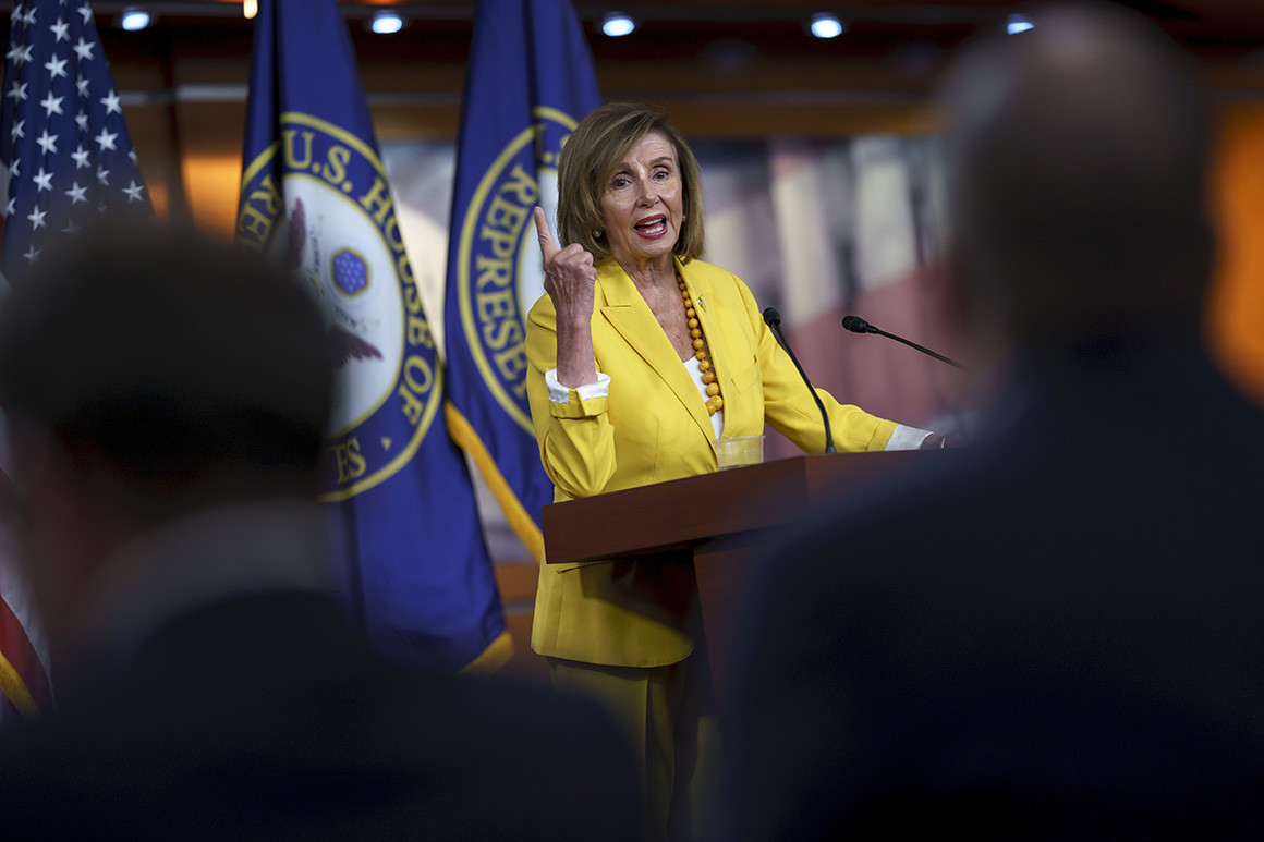 White House clash with Pelosi over Taiwan spills into the open