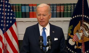 Biden describes the leaks in the Nord Stream pipeline as a "deliberate act of sabotage."