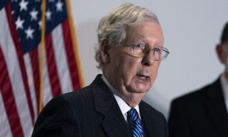 Mitch McConnell wins election in a secret ballot to keep leading Senate Republicans