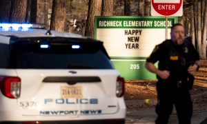 In Virginia, US, a boy, 6, shoots the teacher during an alleged fight in the classroom