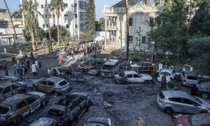 Behind the Blast: US Absolves Israel in Gaza Hospital Incident