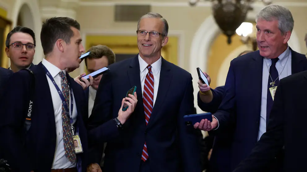 McConnell's Successor: John Thune Elected Senate Leader