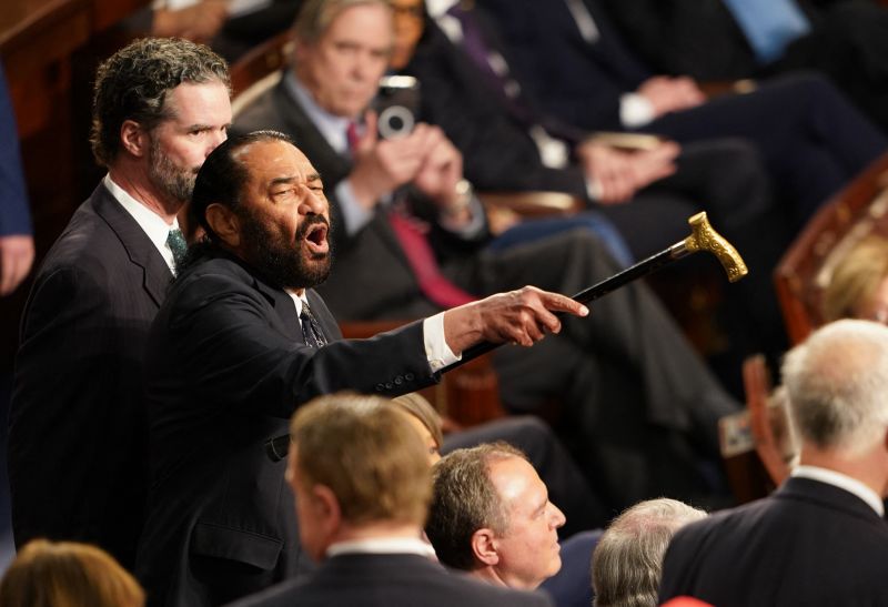 Dems Defect! 10 Join GOP to Censure Al Green Over Trump Protest