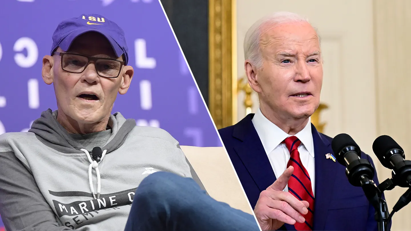 From Titan to Sad Figure—Carville Blasts Biden for Clinging to Power