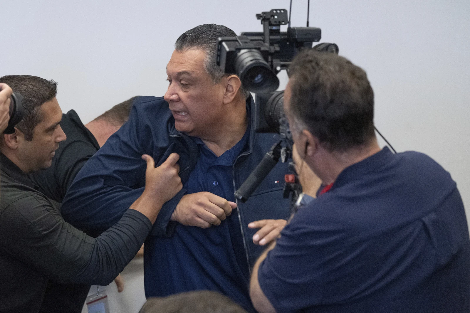 Chaos as Senator Padilla Is Dragged Out and Arrested at Noem’s Presser